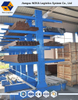 Sistema de estantería de voladizo de doble brazo industrial aprobado por CE para cargas pesadas