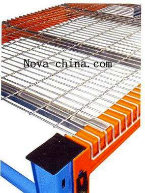2014 nueva plataforma de malla de alambre de acero resistente selectiva de China para estanterías de paletas