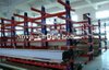 Sistema de estantería de voladizo de doble brazo industrial aprobado por CE para cargas pesadas