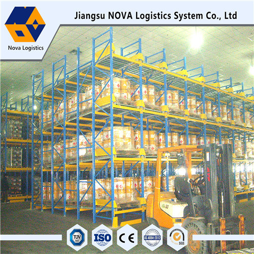 Electrastic Powder Revestimiento Heavy Duty Gravity Pallet Racking