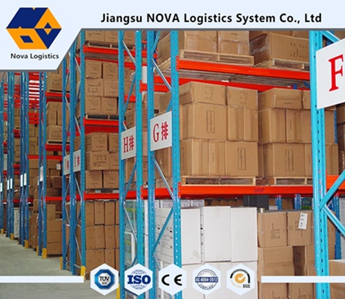 Rack de paletas de almacenamiento bien vendido de servicio pesado del fabricante de Nanjing
