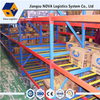 Flujo de servicio medio a través de estante de estante de Nova Logistics
