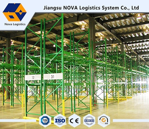 Estanterías para paletas de servicio pesado para soluciones de almacenamiento en almacenes industriales