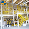 Estructura de acero de almacenamiento de almacenamiento de almacén piso de plataforma de entrepiso con certificado CE