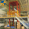 Estructura de acero de almacenamiento de almacenamiento de almacén piso de plataforma de entrepiso con certificado CE