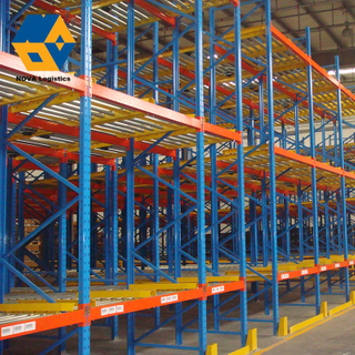 Cordería de paletas de gravedad de almacenamiento de servicio pesado del sistema Nova