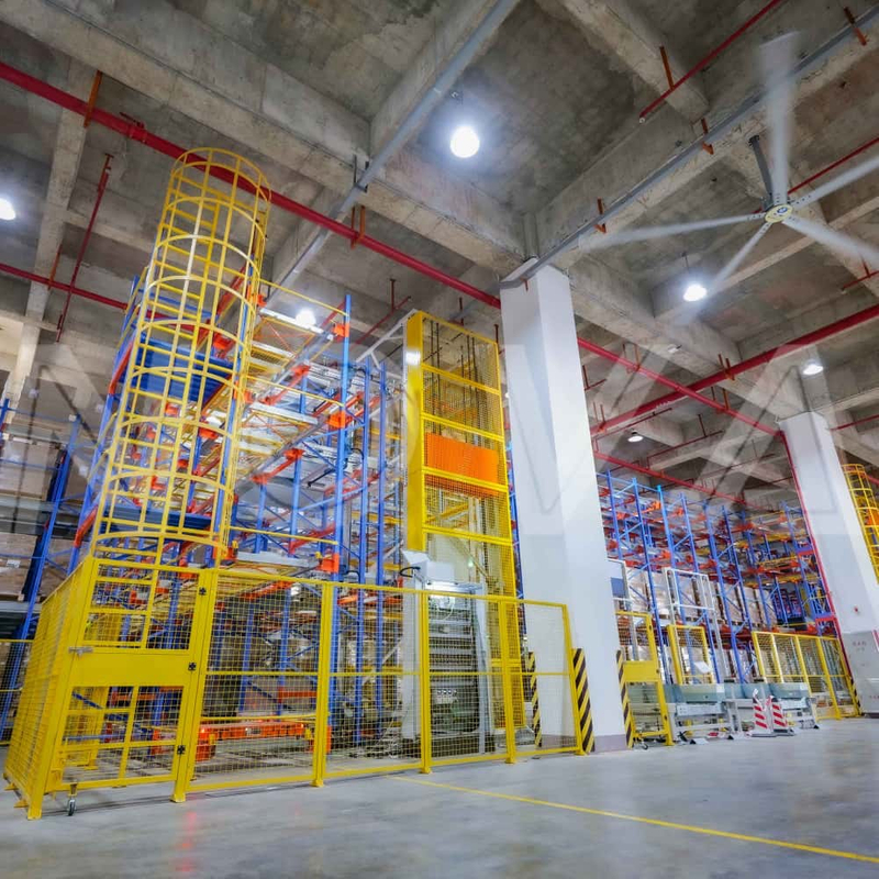 Sistema de transporte de radio de 4 vías automatizado ASRS Sistema de rack de soluciones de almacenamiento inteligente 