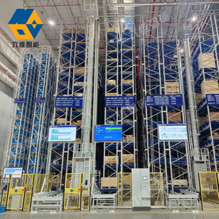 Automated Warehouse Heavy Duty Backing AS/RS System con CE 