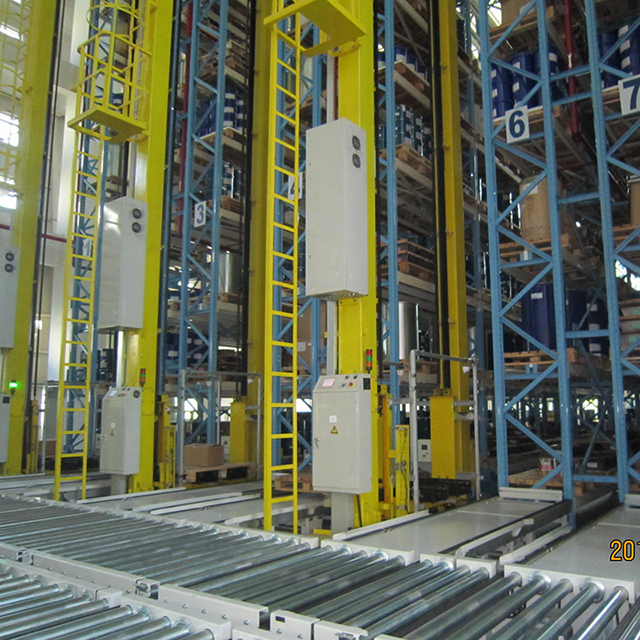 ASRS Warehouse Racking Manage Sistema de clasificación de transportadores de rodillos 