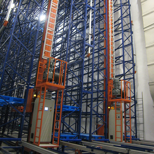 Automatización inteligente de Pallet Shuttle en almacén con ASRS