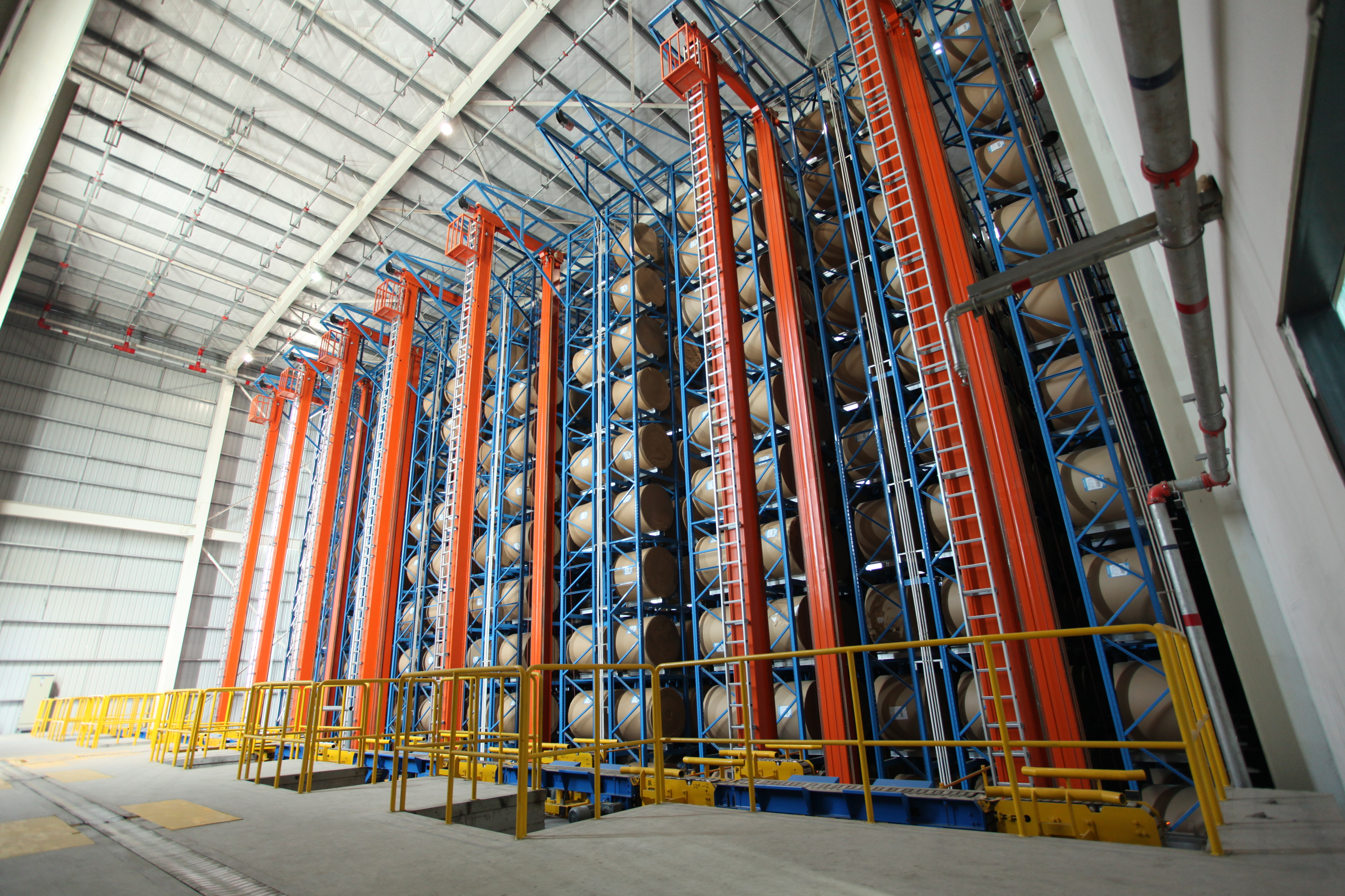 Sistema de estanterías automáticas de alta densidad ASRS Warehouse Solutial Solution System