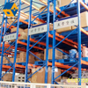 Almacenamiento denso galvanizado industrial estante móvil de 4 capas
