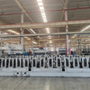 Almacenamiento denso galvanizado industrial estante móvil de 4 capas