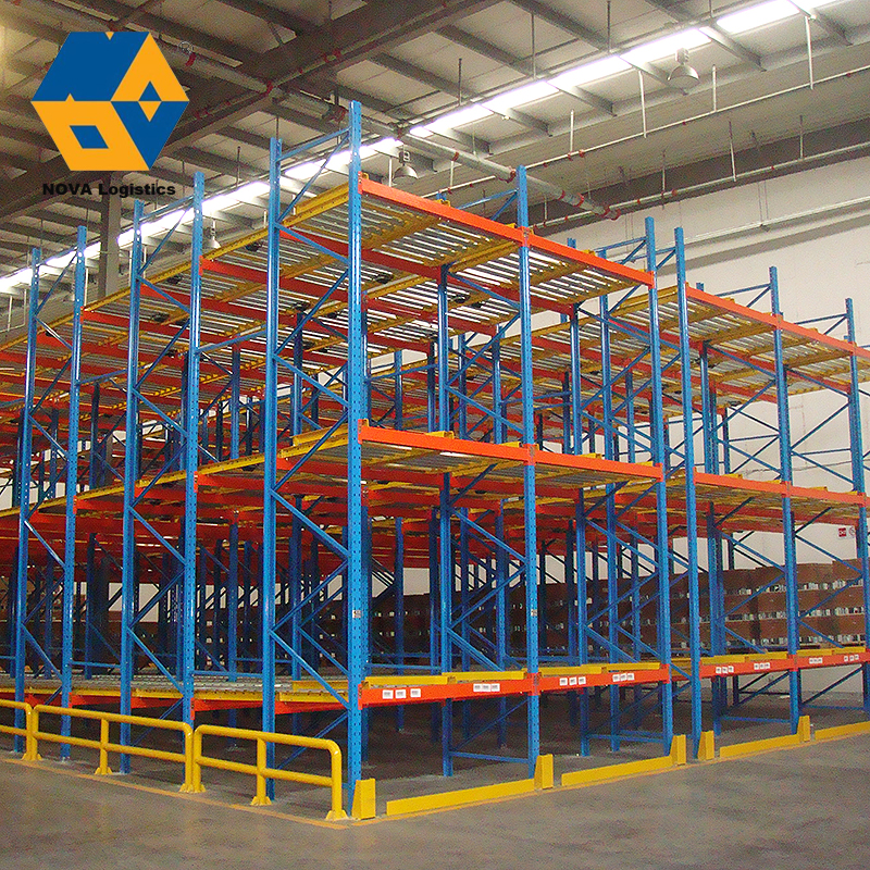 Actualización de paletas de gravedad de servicio de almacén de Nova