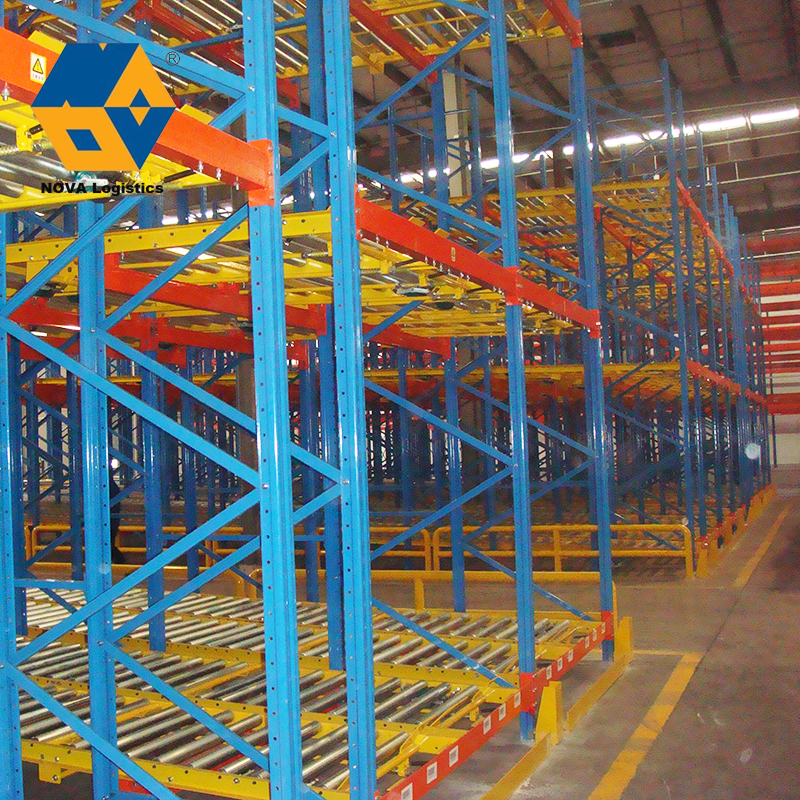 Actualización de paletas de gravedad de servicio de almacén de Nova