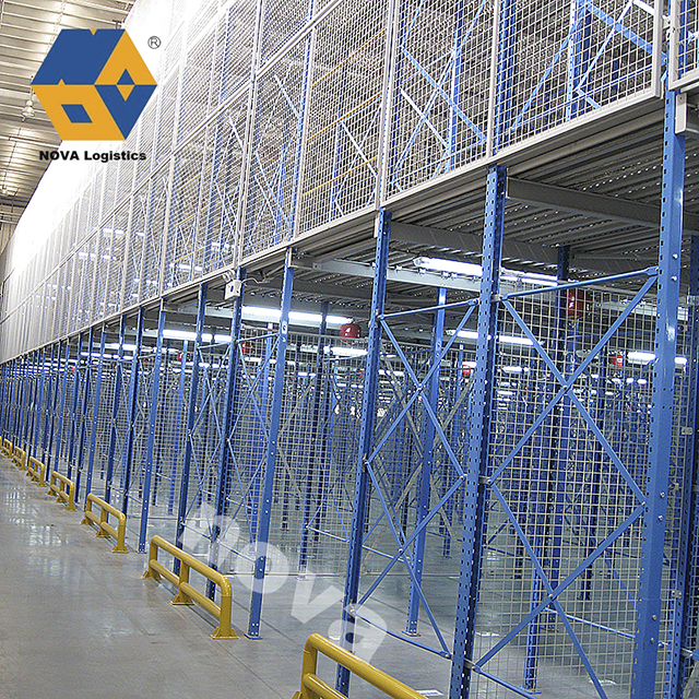 Soporte de almacenamiento de almacén Soporte de paletas de mezzanina