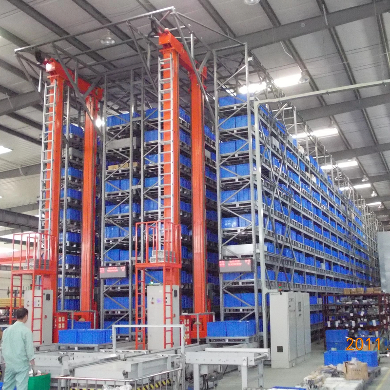 Sistema automático de almacenamiento y recuperación Sistema de agitación de soluciones de almacenamiento ASRS